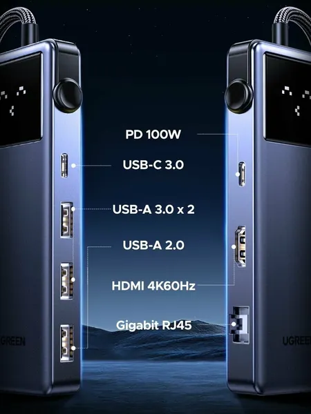 Док-станция для ноутбука Ugreen CM888 / 45155