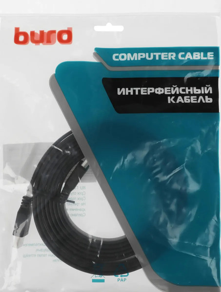 Кабель Buro BU-HDMI-FLAT-V1.4-3M