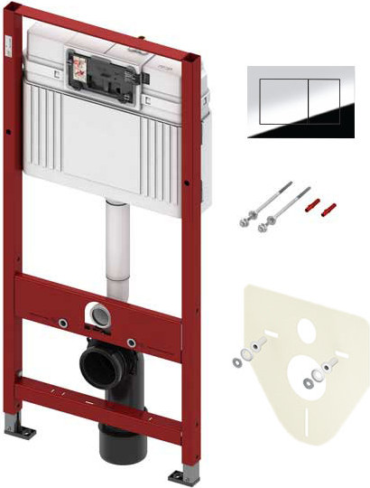 Унитаз подвесной с инсталляцией Grado GD-W204T + TECE Kit 9400412