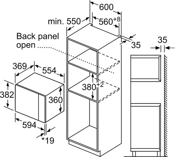 Микроволновая печь Bosch BEL554MW2