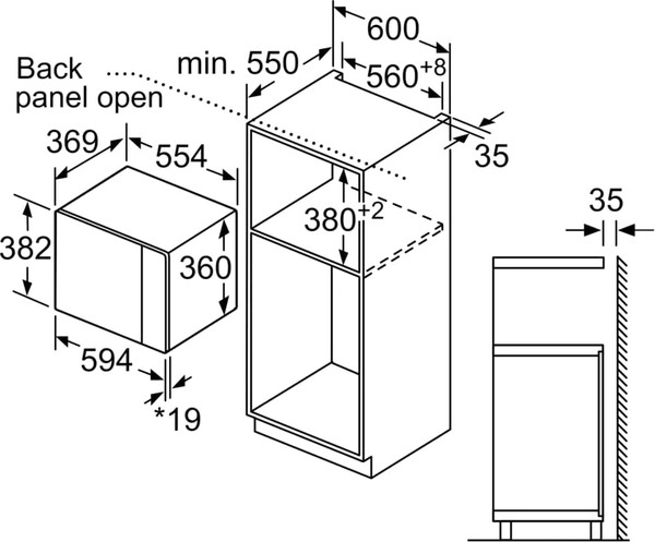 Микроволновая печь Bosch BEL554MW2