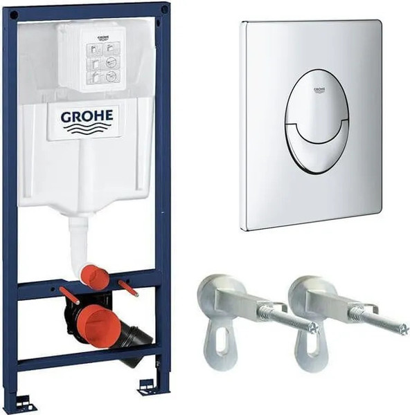Унитаз подвесной с инсталляцией Grado GD-W201T + GROHE Rapid SL 38721001