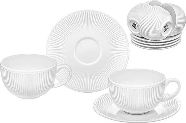 Чашка с блюдцем Elan Gallery Ампир Нуво / 630138 - фото