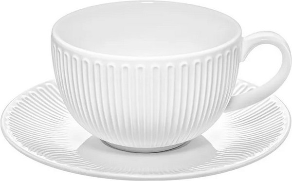 Чашка с блюдцем Elan Gallery Ампир Нуво / 630138