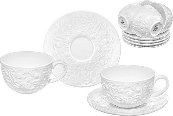 Набор для чая/кофе Elan Gallery Тюльпаны / 630168 - фото