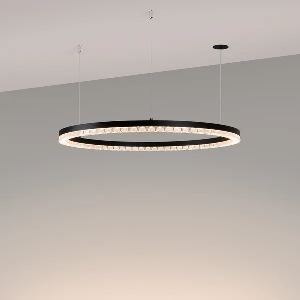 Потолочный светильник Arlight SP-DIAMOND-R650-36W Warm3000 BK 45 deg / 054473 - фото