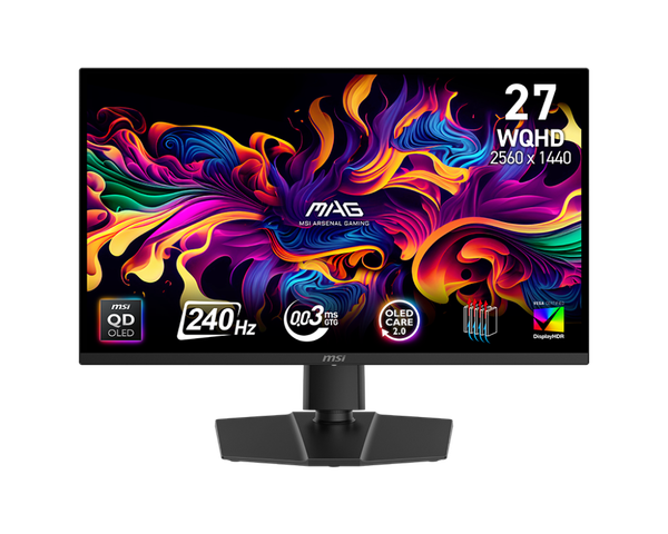 Монитор MSI Mag 271QP QD-OLED X24 (9S6-3CD89T-043) - фото
