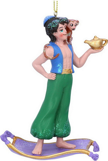 Елочная игрушка Gisela Graham Fairy Tales Аладдин / 10234_1 - фото