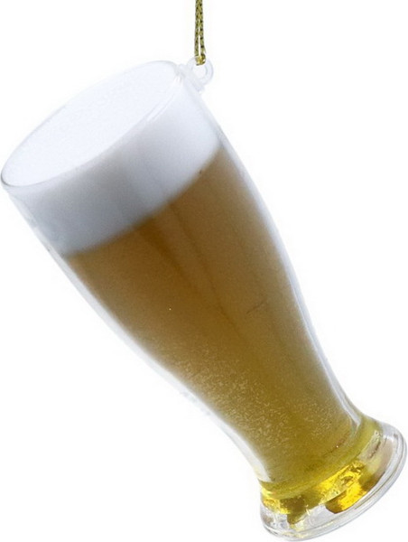 Елочная игрушка Gisela Graham Jolly Christmas Бокал пива / 02650 - фото