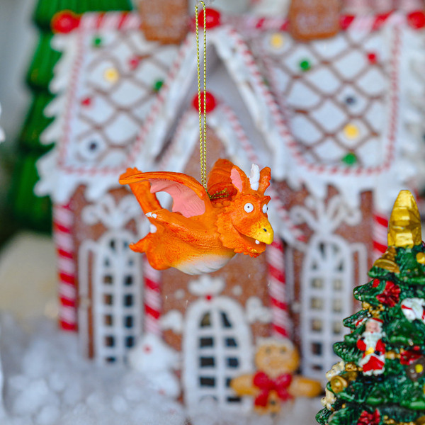 Елочная игрушка Gisela Graham Gruffalo & Friends Дракон / 10536