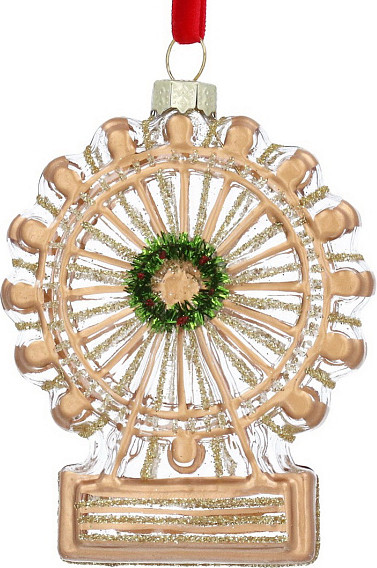 Елочная игрушка Gisela Graham London Christmas Колесо обозрения / 01267 - фото