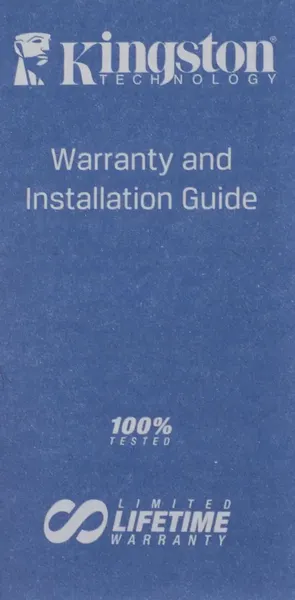 Оперативная память DDR5 Kingston KVR64V52BS8-16
