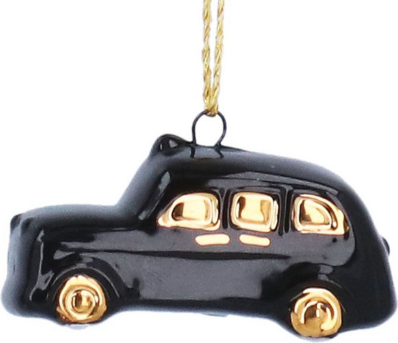 Елочная игрушка Gisela Graham London Christmas Лондонское такси / 11025 - фото