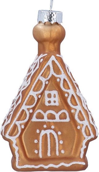 Елочная игрушка Gisela Graham A Nordic Christmas Пряничный домик / 00296 - фото
