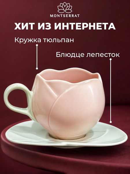 Кружка с блюдцем Classmark Montserrat / H24030515