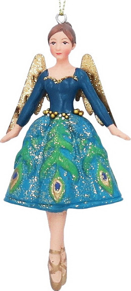 Елочная игрушка Gisela Graham Paradise Garden Фея / 10108_1 - фото