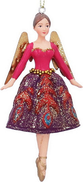 Елочная игрушка Gisela Graham Paradise Garden Фея / 10108_2 - фото