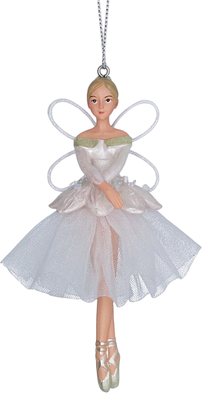 Елочная игрушка Gisela Graham Snowberries Фея / 10114 - фото