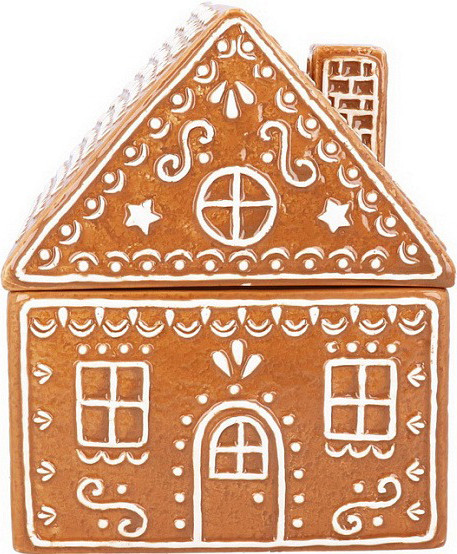 Елочная игрушка Gisela Graham A Nordic Christmas Пряничный домик / 35717 - фото
