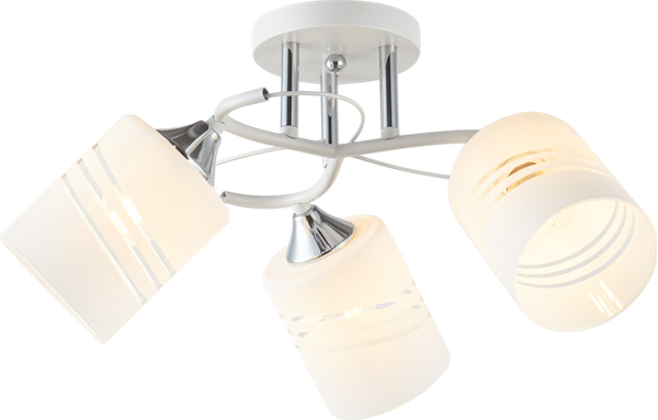 Потолочный светильник Mirastyle WX-6390/3 WH+CR