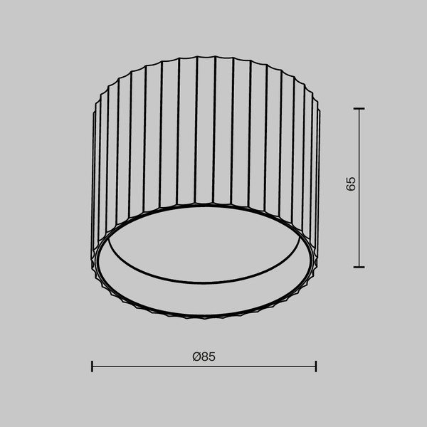 Точечный светильник Maytoni Calipso C106CL-GX53-B