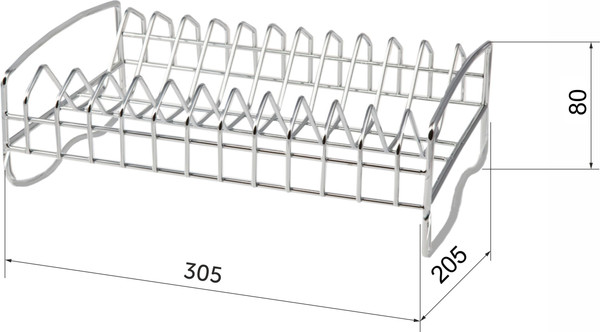 Сушилка для посуды AKS CWJ209B