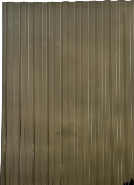 Монолитный поликарбонат Borrex Трапеция 2000x1050x1.3мм - фото