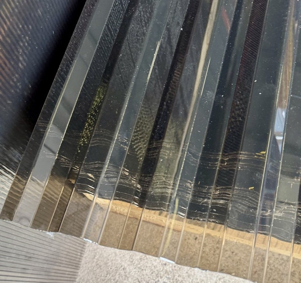 Монолитный поликарбонат Borrex Трапеция 2000x1050x1.3мм