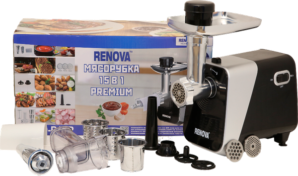 Мясорубка электрическая Renova MG260-R1BP - фото
