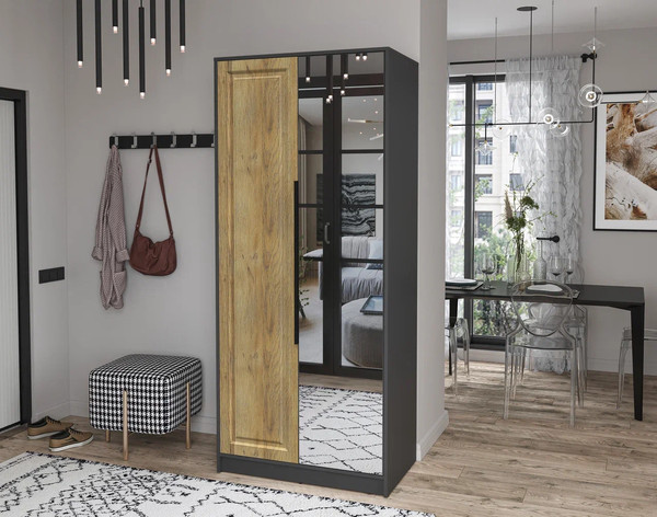 Шкаф Интерлиния Концепт КТ-Ш2з Деко