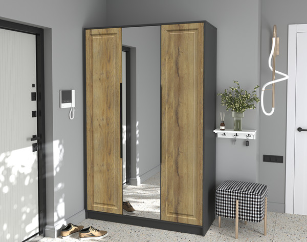 Шкаф Интерлиния Концепт КТ-Ш3з Деко