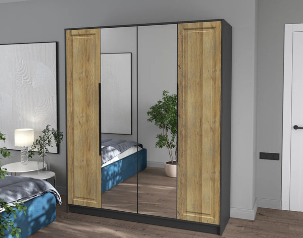 Шкаф Интерлиния Концепт КТ-Ш4з Деко