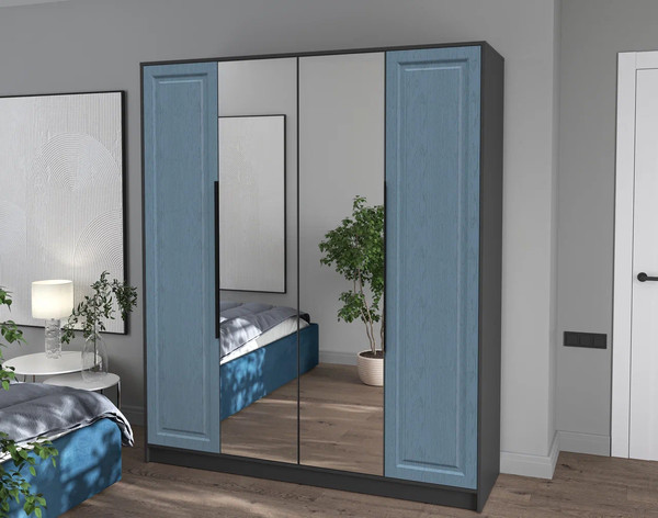 Шкаф Интерлиния Концепт КТ-Ш4з Деко