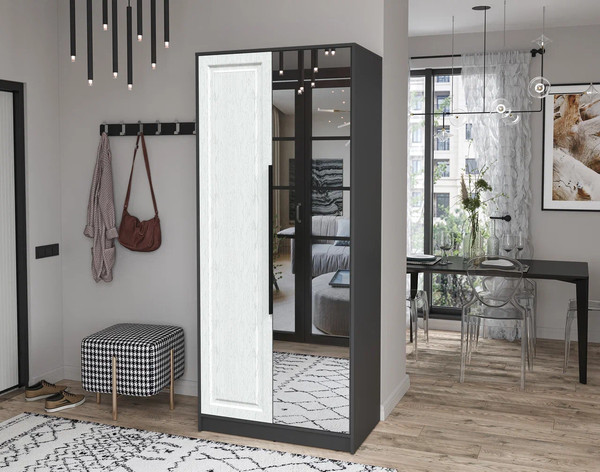 Шкаф Интерлиния Концепт КТ-Ш2з Деко