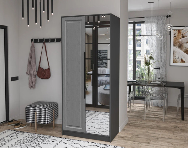 Шкаф Интерлиния Концепт КТ-Ш2з Деко