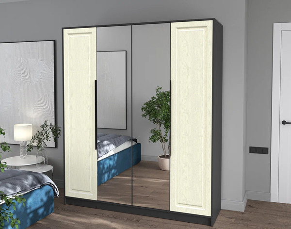 Шкаф Интерлиния Концепт КТ-Ш4з Деко