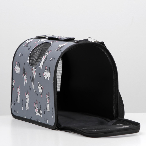 Сумка для животных Sima-Land Играющие котики / 6971608