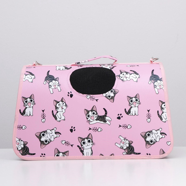 Сумка для животных Sima-Land Играющие котики / 3679630