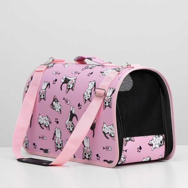 Сумка для животных Sima-Land Играющие котики / 3679630