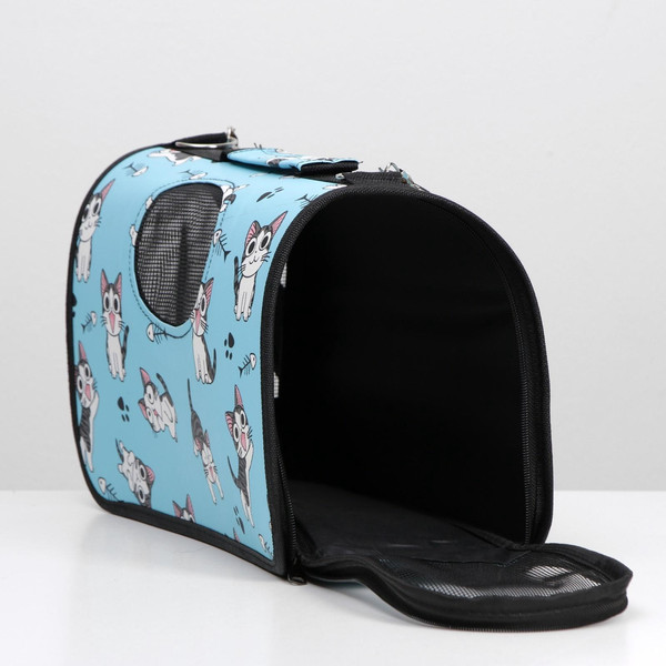 Сумка для животных Sima-Land Играющие котики / 4777614