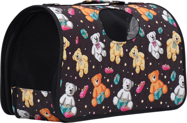 Сумка для животных Sima-Land Медведи на черном фоне / 7984423 - фото
