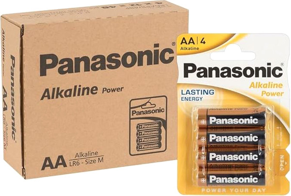 Комплект батареек Panasonic LR6APB/4BP AA - фото