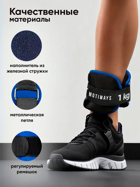 Комплект утяжелителей Motiways Для рук и ног / KR2236-2