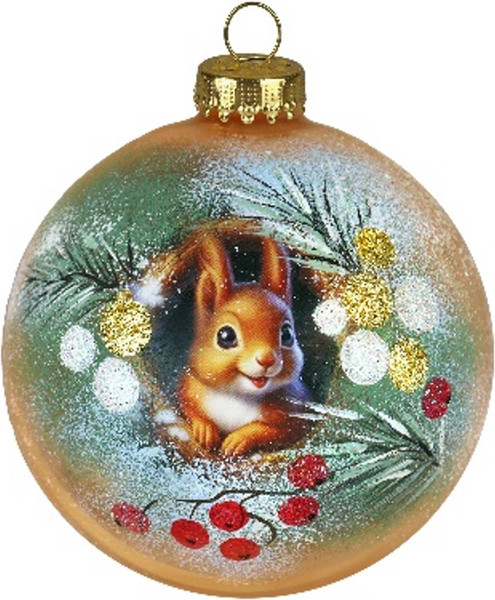 Шар новогодний Декарт 8К0004 - фото