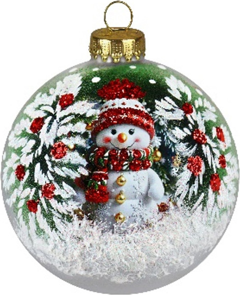 Шар новогодний Декарт 8К0005 - фото