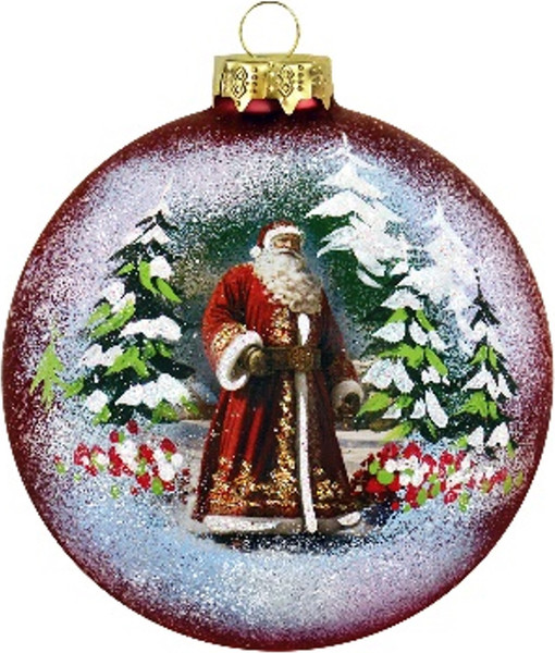 Шар новогодний Декарт 8К0009 - фото