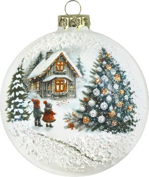 Шар новогодний Декарт 8К0008 - фото