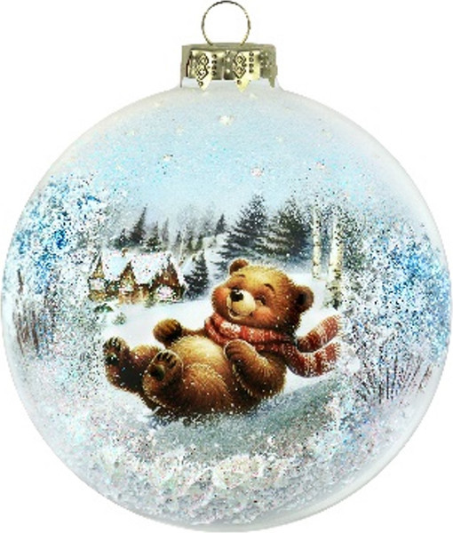 Шар новогодний Декарт 8К0010 - фото