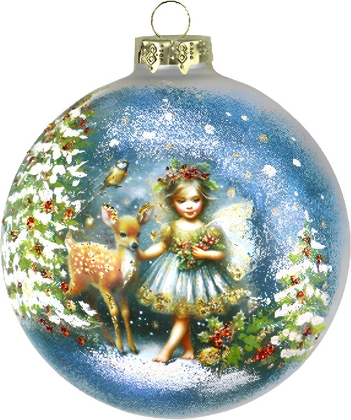 Шар новогодний Декарт 8К0006 - фото