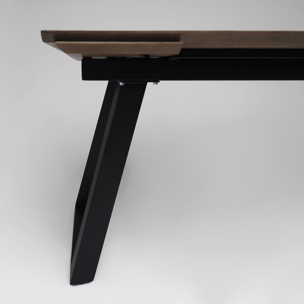 Обеденный стол ОКА Сангай раздвижной 136-196x80x75